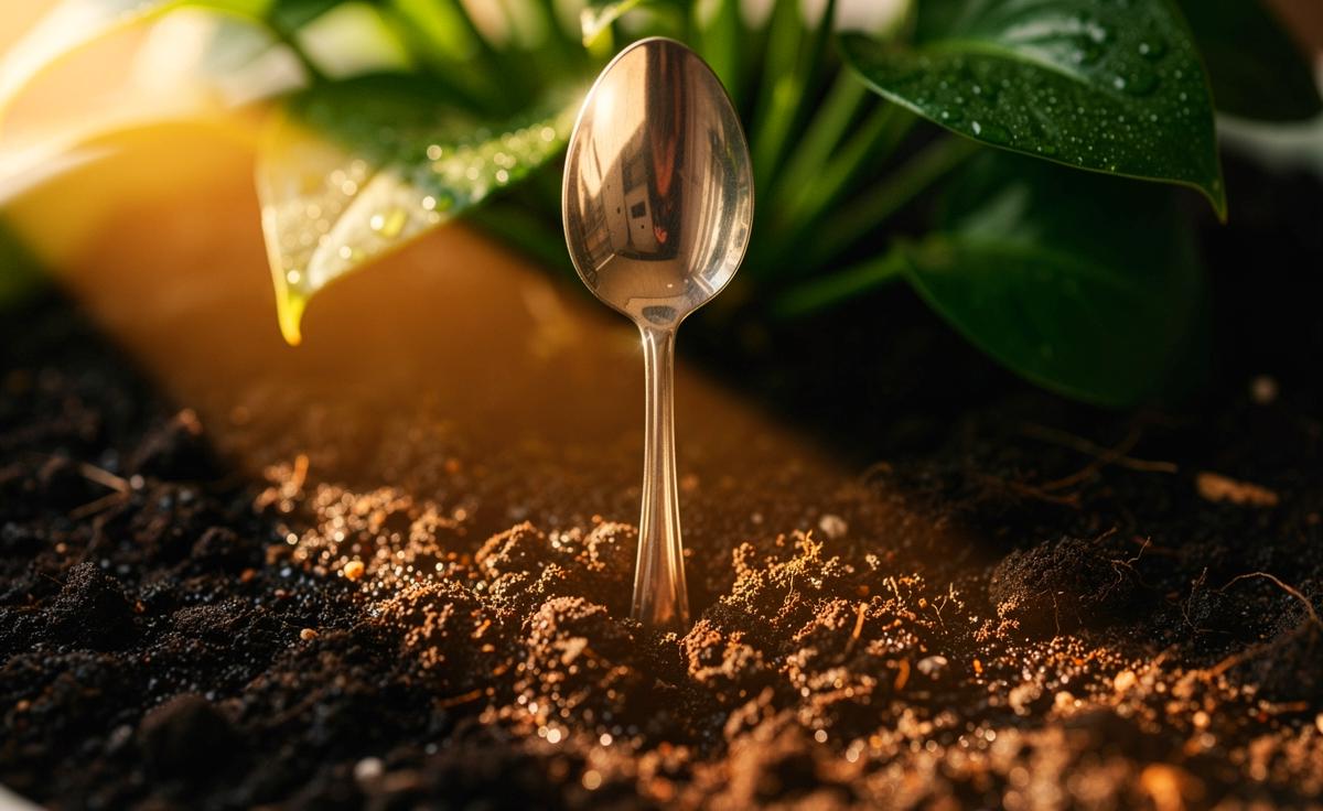 Immer mehr Leute stecken Löffel in ihre Blumentöpfe, ein Gärtner erklärt warum