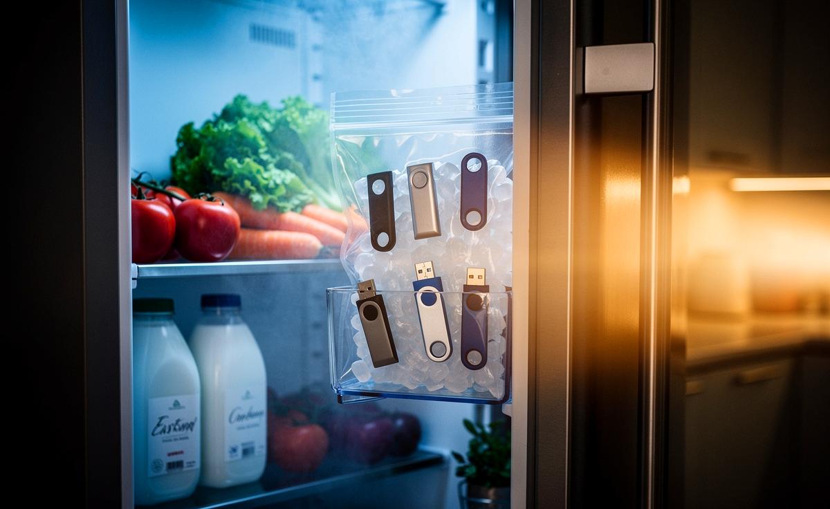 Warum Tech-Insider USB-Sticks in Kühlschränken aufbewahren, die Erklärung ist überraschend
